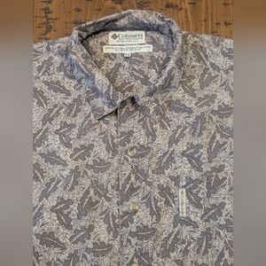 VTG- Colombia M Hawaiian Leaf s/s Shirt